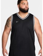 Nike Tricou fara maneci cu decolteu in V pentru baschet - Alb/Negru