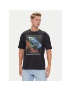Nike Tricou sport barbati negru - 100% bumbac