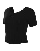 Nike Tricou W NSW NK CHLL KNT MRIB SS TOP-FN3664-010
