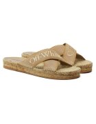 OFF-WHITE Slapi bej - tesatura - pentru femei