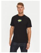 OFF-WHITE Tricou barbati negru - bumbac
