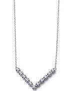 Oliver Weber Colier din argint 925 decorat cu zirconia - Argintiu