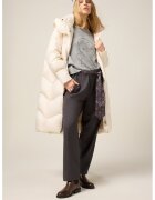 Oltre Pantaloni cu cordon cu model - Gri inchis