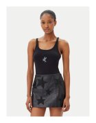 One Teaspoon Top dama 26605F - Bumbac - Negru