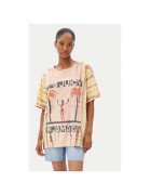 One Teaspoon Tricou dama 26940 - Bumbac - Portocaliu - Portocaliu