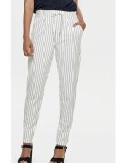 Only Pantaloni din material 15176615 Alb Regular Fit - Viscoza