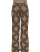 Only Pantaloni pentru dama bej/negru