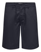 Only Pantaloni scurti barbati Sons - 22029213 - Bumbac - 2XL INTL - Bleumarin