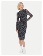Only Rochie Casual dama gri - material usor