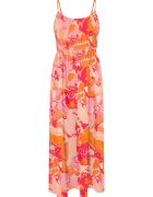 Only Rochie de vara dama 15347730 - Viscoza - Portocaliu - Portocaliu