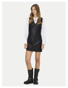 Only Rochie din piele ecologica - negru