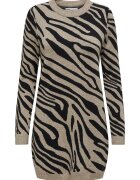 Only Rochie tricotata de dama maro - fabricata din material elastic