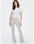 Only Tricou slim fit din amestec de bumbac organic Val - Alb stralucitor