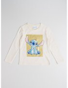Original Marines Bluza cu imprimeu cu Stitch - Galben pal