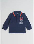 Original Marines Bluza polo din bumbac - Rosu/Albastru ultramarin