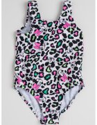 Original Marines Costum de baie intreg cu model Minnie Mouse - Negru/Roz aprins/Alb optic