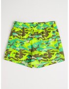Original Marines Pantaloni scurti cu model si snur in talie - Verde