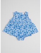 Original Marines Salopeta cu model floral - Albastru pastel/Galben