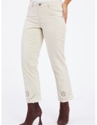 orsay Blugi regular-fit cu talie medie - Alb