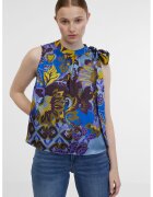 orsay Bluza cu design floral - Albastru royal
