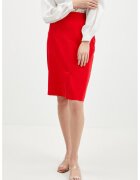 orsay Fusta creion cu slit frontal - Rosu