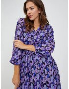 orsay Rochie midi cu pliuri - Lila/Albastru