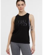 orsay Top cu decupaj pe partea din spate pentru fitness - Negru