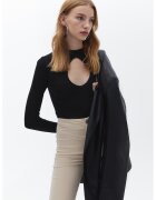 OXXO Bluza cu decupaj - Negru