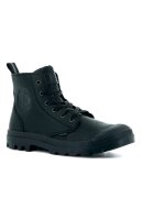 Palladium Bocanci de piele cu fermoar Pampa - Negru