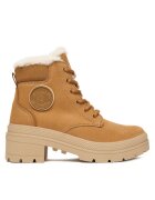 Palladium Ghete dama Dear Brown 254 - piele naturala - maro -