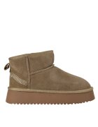 PASS Collection Ghete sport - dama - AB70011A - bej - piele intoarsa - Bej