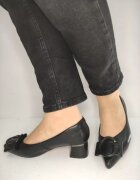 Pass Pantofi Eleganti Dama 460005A 01-N Negri - Negru - Negru