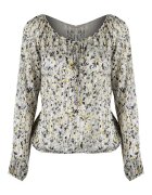 Patrizia Pepe Bluza lejera cu model abstract -
