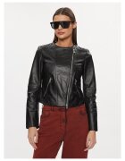 Patrizia Pepe Geaca de piele negru - piele -