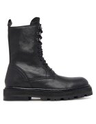 Patrizia Pepe Ghete dama - piele naturala - negru -