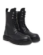 Patrizia Pepe Ghete dama - piele naturala - negru -