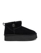 Patrizia Pepe Ghete de piele naturala - negru - Negru