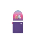 Paw Patrol Set caciula si fular fiolet - pentru fetite