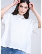 Pegador Tricou de bumbac cu imprimeu - Albastru glaciar/Alb murdar