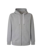 Pepe Jeans London Hanorac cu fermoar si buzunare laterale Edward - Gri