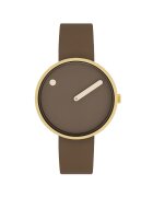 PICTO 34001-4614G Mocha Brown 34mm 5ATM