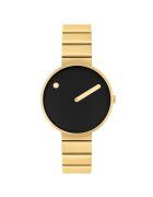 PICTO 34087-2914 Brushed Gold 34mm 5ATM