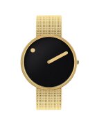 PICTO 43387-0920G Black 40mm 5ATM