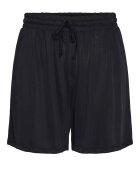 Pieces Pantaloni scurti dama 17148783 - Viscoza/Poliester - Negru - Negru