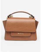 Pierre Cardin Geanta de piele cu maner si logo discret - Maro