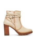 Pikolinos Botine dama 807 W7M-8806 - Piele naturala - Bej