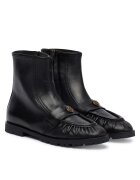 Pinko Botine dama negre - piele naturala