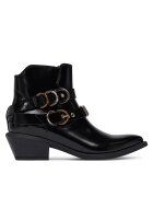 Pinko Botine dama Piele naturala - Negru
