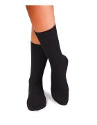 Pirin Hill Sosete bumbac lungi fara elastic - Black