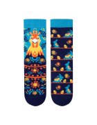 Pirin Hill Sosete din bumbac organic Arty Socks Pui de Paste - Albastru inchis - Albastru inchis